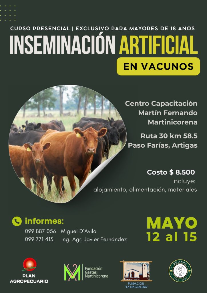 curso inseminación artificial vacunos